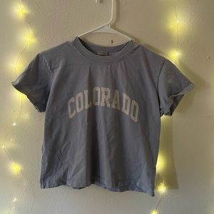 pacsun colorado baby tee